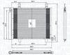 CONDENSATORE VW UP (121, 122, BL1, BL2) 1.0